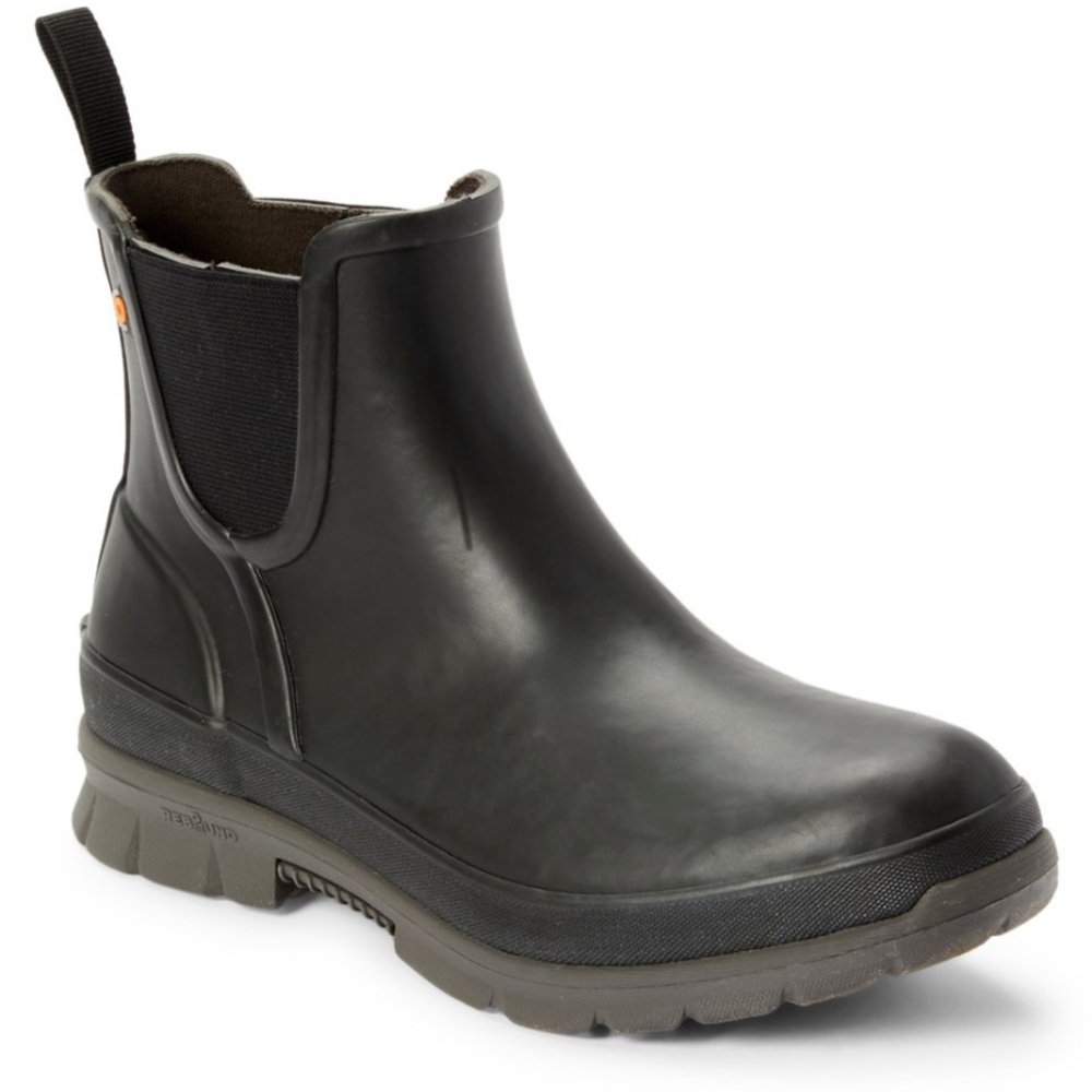 Bogs black Amelia slip on  rain boots